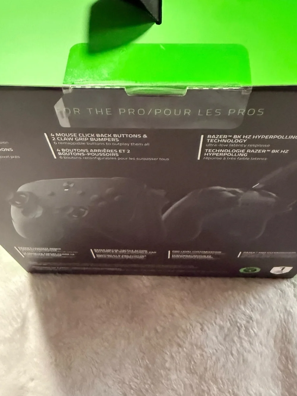 Razer Wolverine V3 Tournament Edition Controller - Black with Green Logo